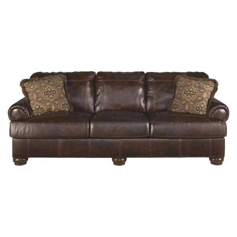 Bannister Leather Sofa