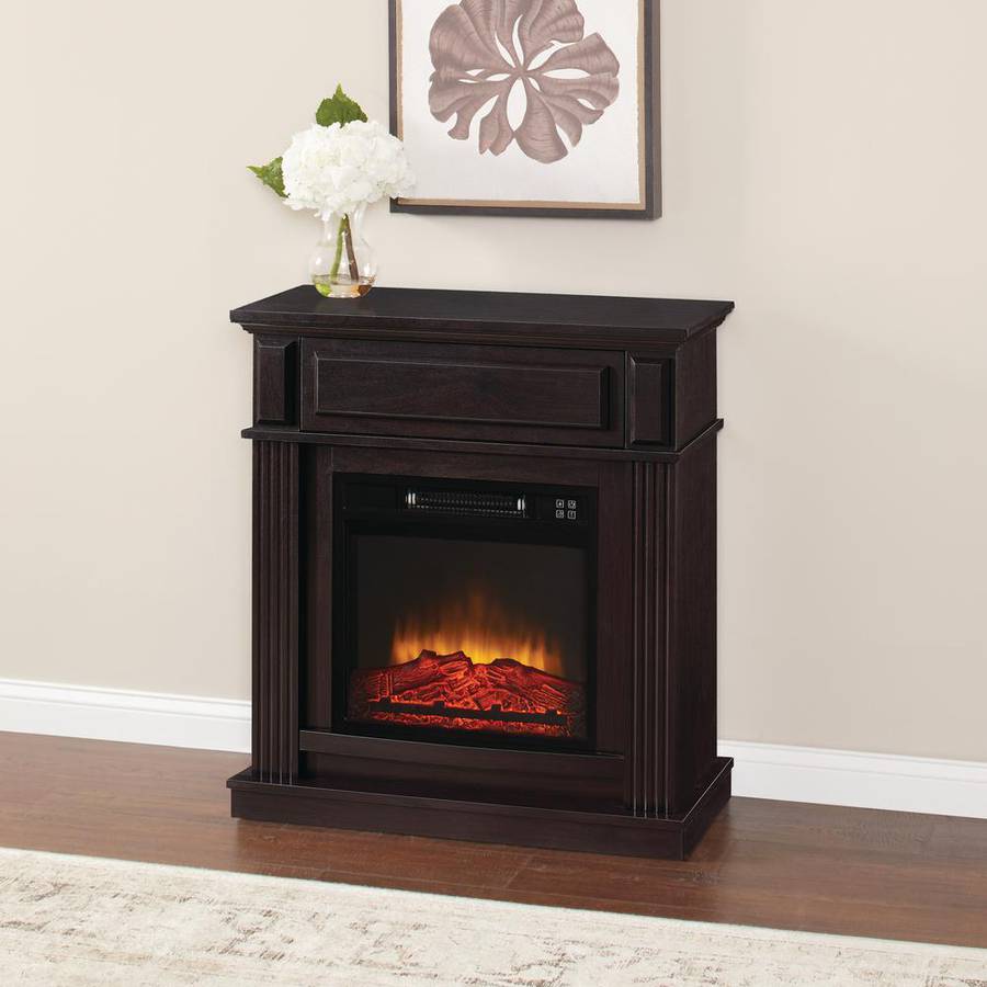 Parksley 31 In Freestanding Compact Infrared Electric Fireplace